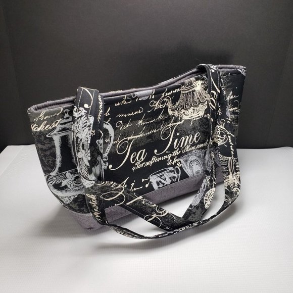 Tea Time Handmade Handbag - Picture 3 of 5